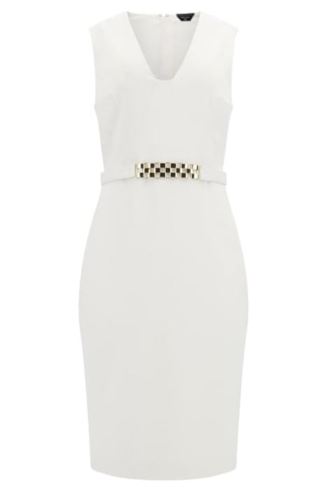 DALLAS DRESS PALE PEARL 4