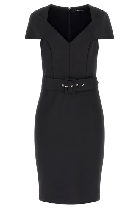 GUESS Marciano By  Atlanta Dress Jet Black Größe: 36 | Midikleider Outlet | Damen | Schwarz