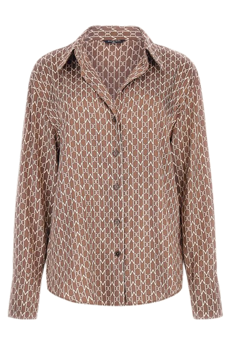 LISA SHIRT POPELINE GENERAL BROWN BUTTON-DOWN BUFFY 4