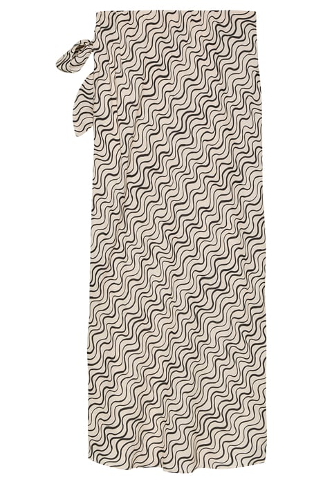 DRAPPED WRAP SKIRT VANILLA CREAM 5