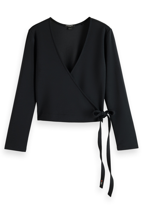 WRAP CARDIGAN BLACK 4