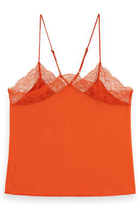 CAMISOLE WITH LACE DETAIL RED SKIES 5
