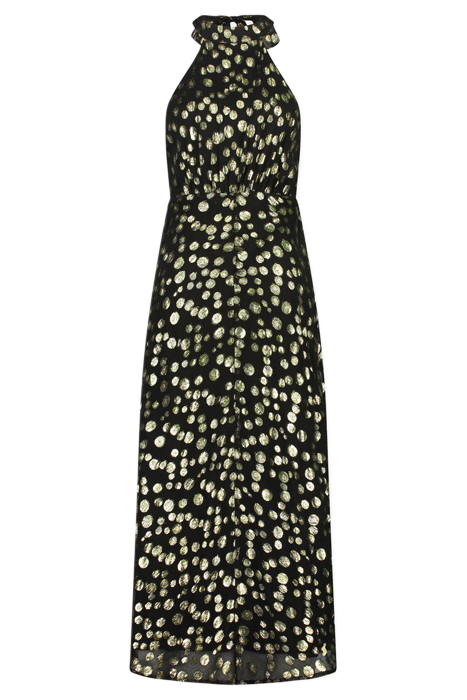 TANYA DRESS BLACK/GOLD 3
