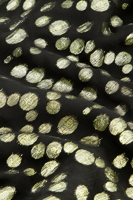 TANYA DRESS BLACK/GOLD 4