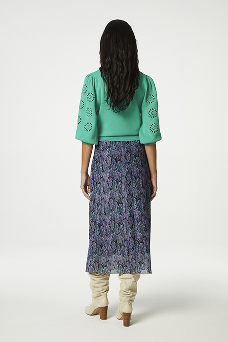 JESSY MIDI SKIRT ANTRA/POPPY PURPLE 2