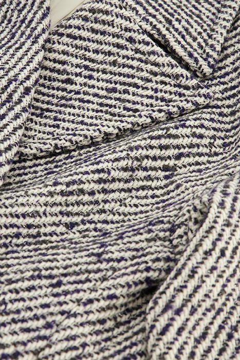 GWEN COAT NAVY/CREAM WHITE 2