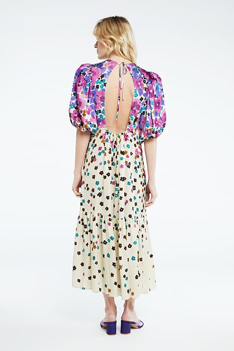 CECILE DRESS CREAM WHITE/BUBBLE G 2