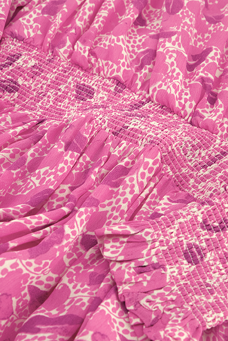 ANJUNA DRESS BUBBLE GUM PINK/CREA 5