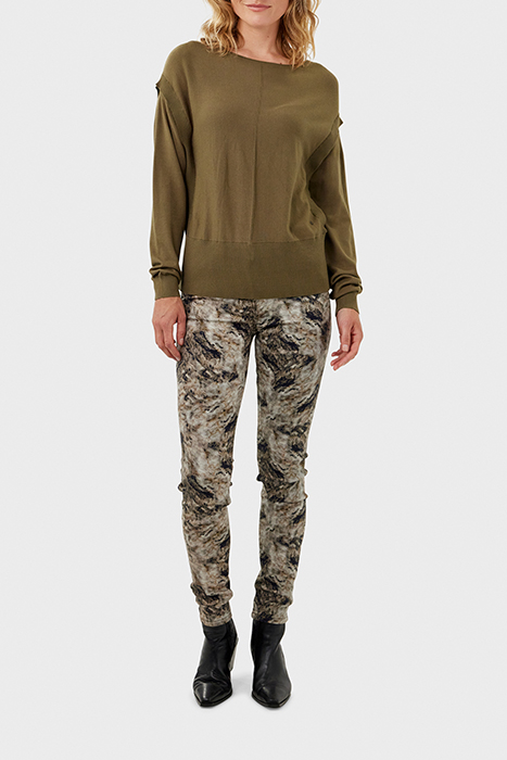 PULLOVER LONG SLEEVES 21001800 MILITARY OLIVE 3