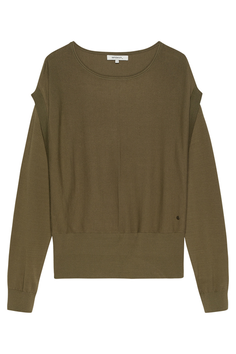 PULLOVER LONG SLEEVES 21001800 MILITARY OLIVE 5