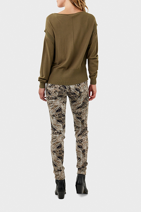 PULLOVER LONG SLEEVES 21001800 MILITARY OLIVE 4