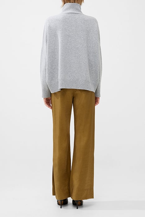 JEANIE VHARI SUST ROLL NK JMPR BLACK 7