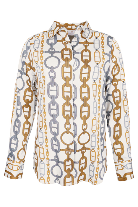 BLOUSE ST. DENIS ECRU CHAINS 3