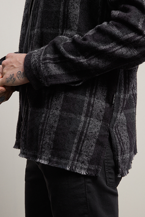 ROBBINS LS SPORT SHIRT DP CHARCOAL 2