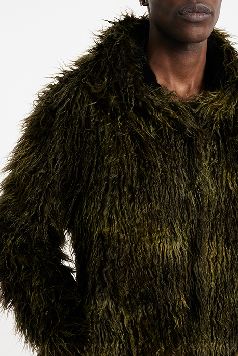 MESQUITA LONG HOODED CARD DARK MOSS 3