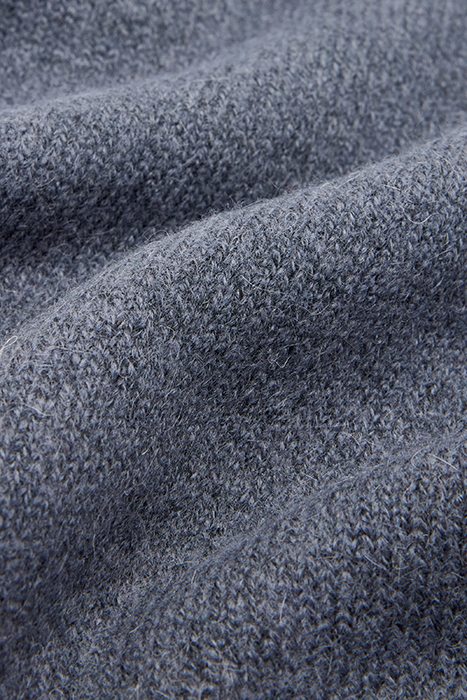 MARCUS BRUSHED WOOL SCARF IRON GREY 2