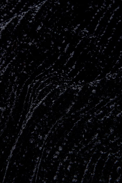 MONTROSE CHENILLE SCARF BLACK 2