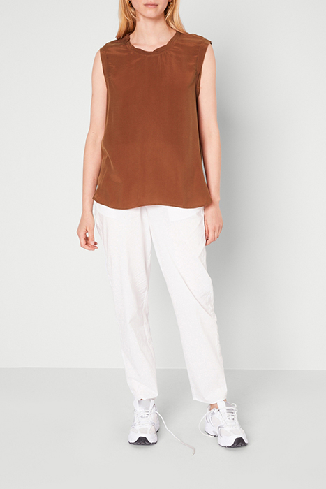SLEEVELESS ROUND NECK TOP BUCHETTE 3