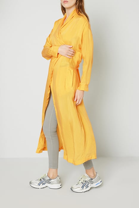 SHAWL COLLAR LONG SLEEVE JACKET LIMONCELLO 5