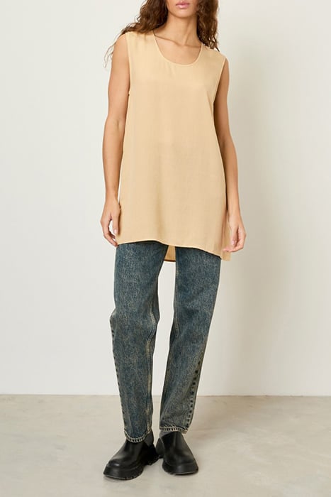 U COLLAR SLEEVELESS LONG TOP NOMADE 3