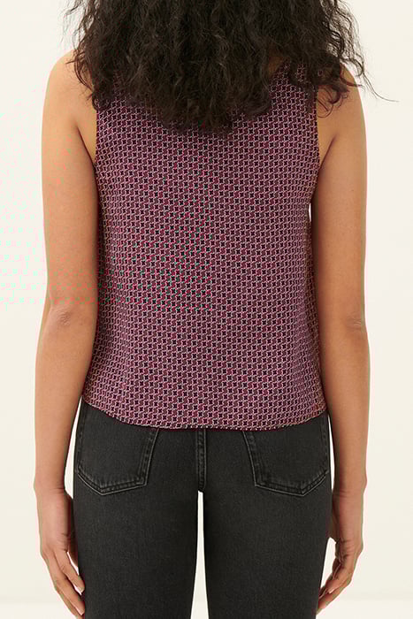 SHORT TOP WITHOUT SLEEVES U COLLAR BARON 2