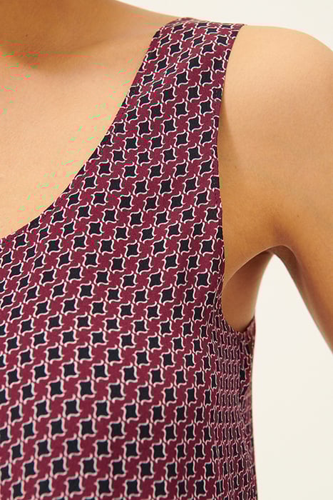 SHORT TOP WITHOUT SLEEVES U COLLAR BARON 4