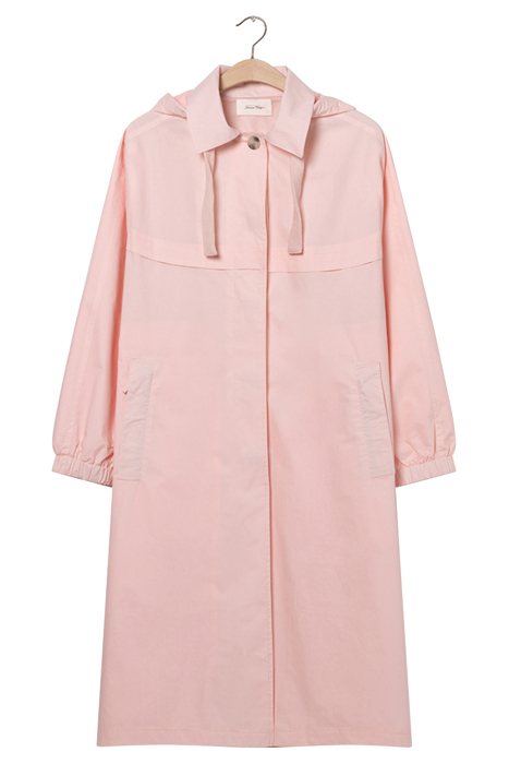 LONG A-LINE HOODED PARKA EGLANTINE 3