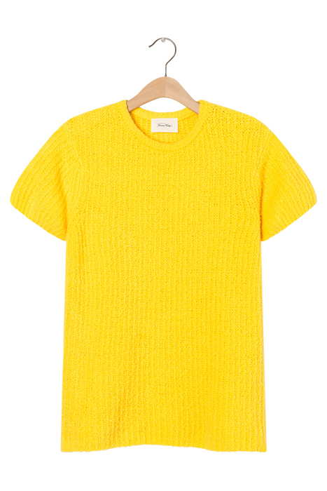 FITTED SHORT-SLEEVE CREW NECK JUMPER SOLEIL 4