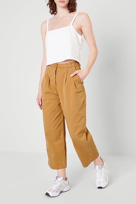WIDE CHINO TROUSERS MOKACCINO 3