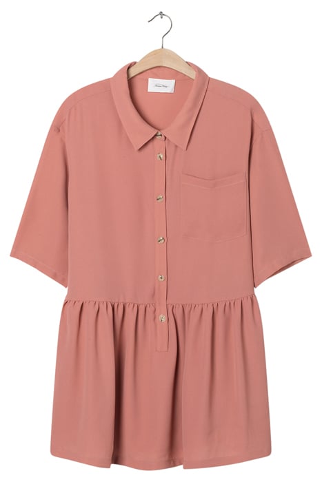 LOOSE MINI DRESS PAMPLEMOUSSE 4