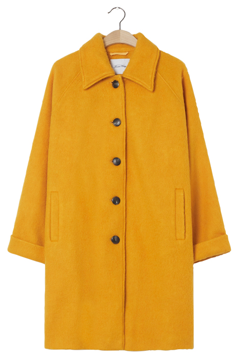 LONG-SLEEVES MID-LENGTH BUTTONED COAT MAIS 3