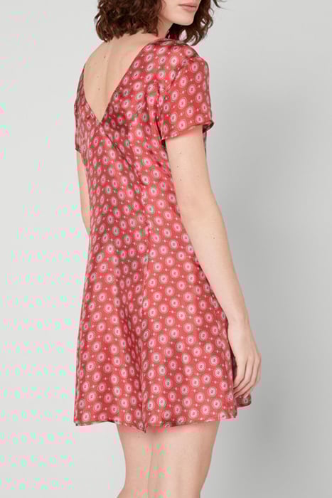 SHORT PRINTED A-LINE DRESS JOSETTE 2