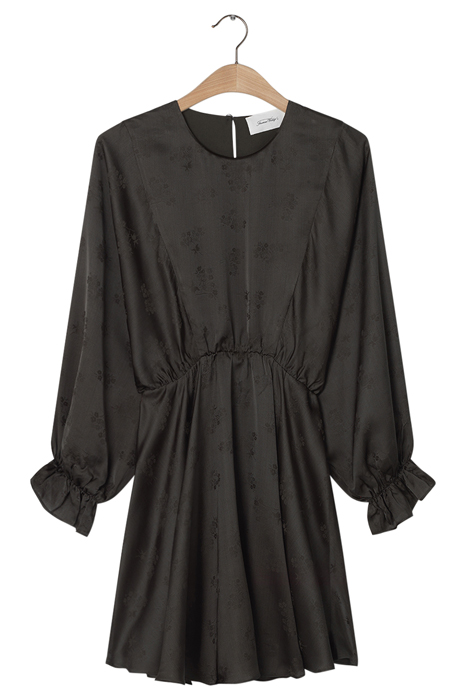 LS ROUND COLLAR SHORT A DRESS CARBONE 3