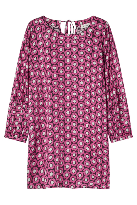 LS SHORT A SHAPE BOAT COLLAR DRESS SYLVIE 4