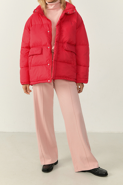 UNISEX LARGE PUFFA COAT FRAMBOISINE 3