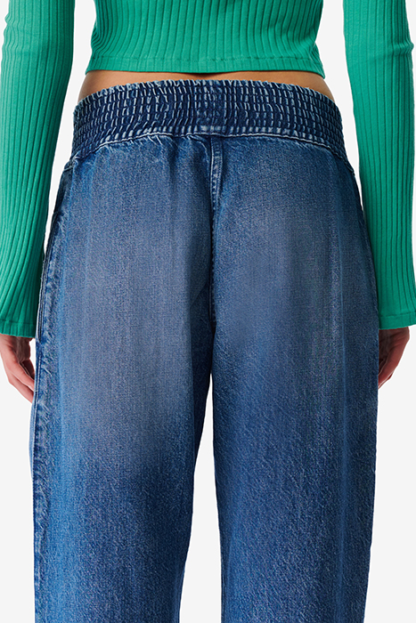 DEMETE STRAIGHT IN BLUE DENIM 5