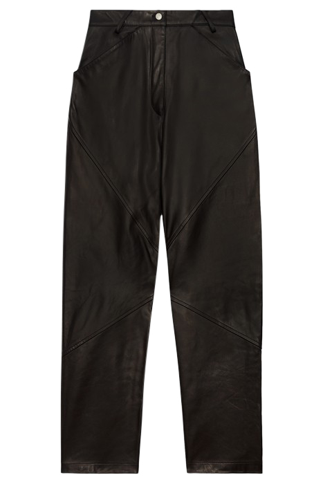 HAZEL LEATHER PANT IN BLACK 3