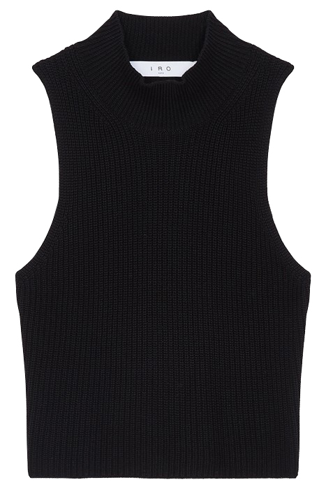 VIRGI TANK TOP IN BLACK 4