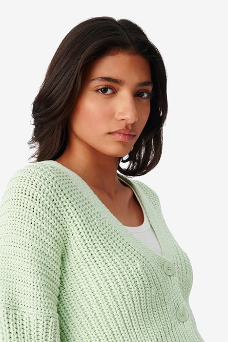 UBERTA CARDIGAN IN LIGHT GREEN 5