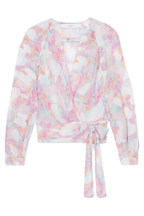 FREDDI BLOUSE IN LIGHT PINK MULTICO 3