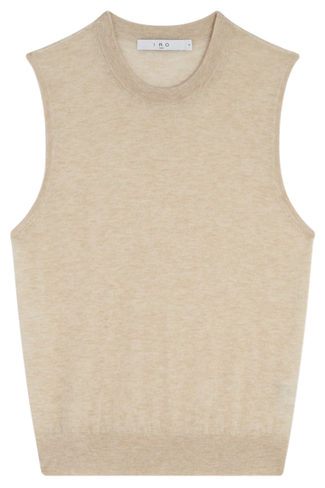 LUCILLA KNITTED SWEATER IN LIGHT BEIGE 4