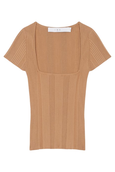 PAYSA T-SHIRT IN CAMEL 4
