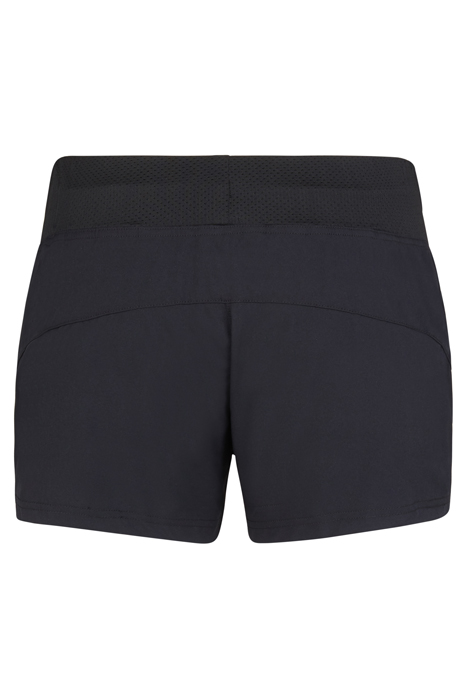 RINGE SHORTS WITH INNER TIGHT BLACK BEAUTY-BRIGHT WHITE 2