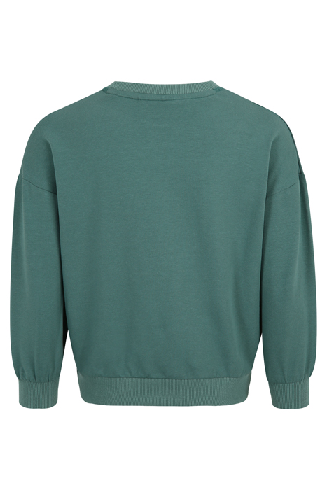 TIMMENDORF OVERSIZED CREW NECK BLUE SPRUCE 2