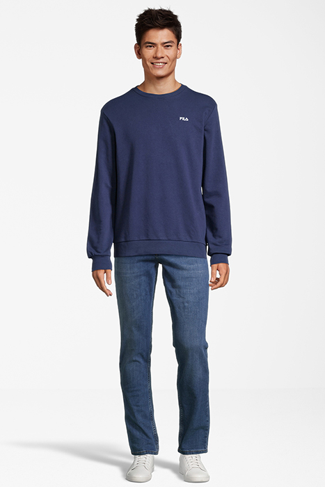 BRUSTEM CREW SWEAT MEDIEVAL BLUE 3