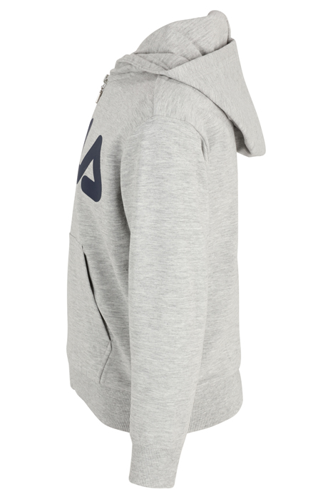 BALGE CLASSIC LOGO ZIP HOODY LIGHT GREY MELANGE 3