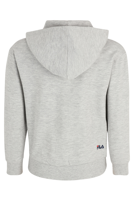 BALGE CLASSIC LOGO ZIP HOODY LIGHT GREY MELANGE 2