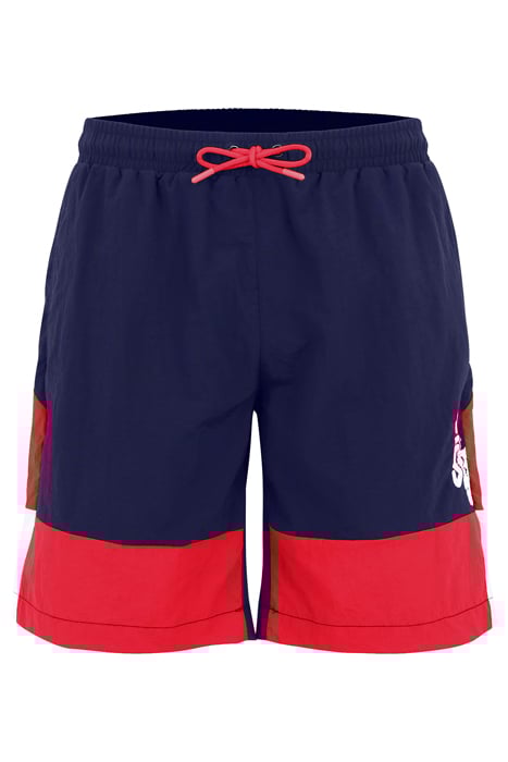 SCIACCA SWIM SHORTS MEDIEVAL BLUE-TRUE RED-BRIGHT WHITE 4