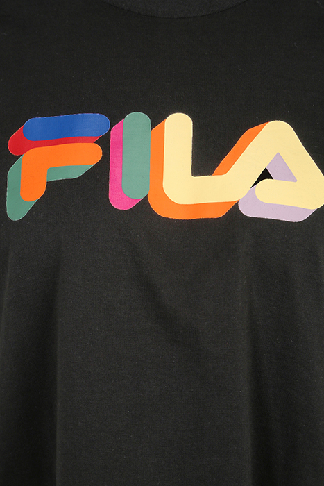 BEUNA CROPPED GRAPHIC TEE BLACK 6