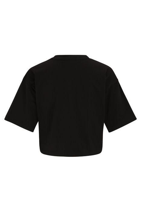 BEUNA CROPPED GRAPHIC TEE BLACK 5